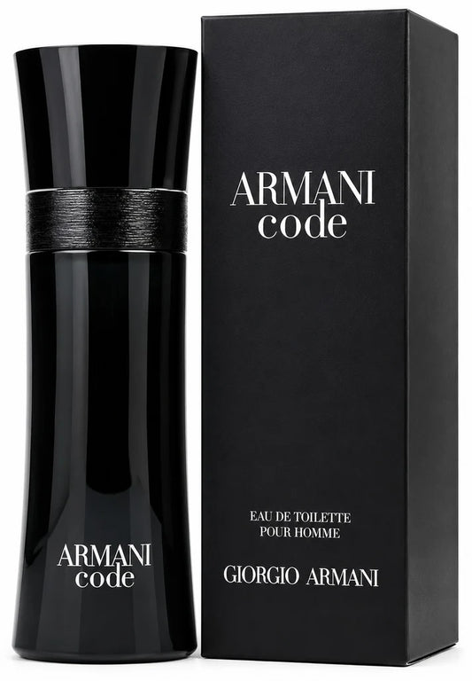 Giorgio Armani Code Eau de Toilette 4.2 oz (125ml) for Men – Brand New & Sealed Luxury Fragrance