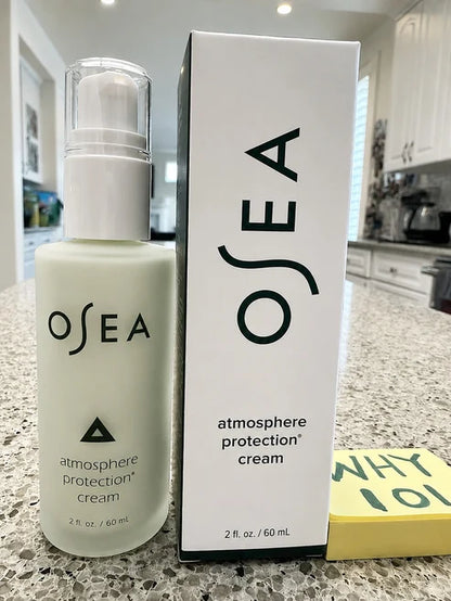 OSEA Atmosphere Protection Cream Firming Moisturizer 2oz / 60mL Lightweight Barrier Hydration Face Cream (New in Box)