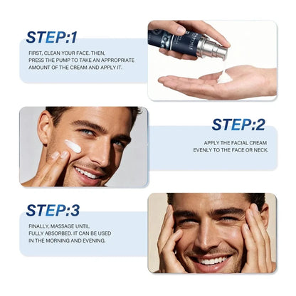 Particle Face Cream Men 6 in 1 Anti-Aging Cream Fights Eye Bags Dark Spots